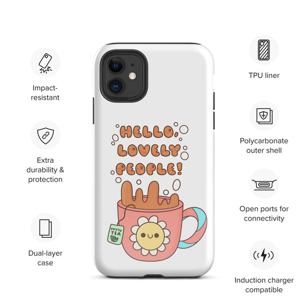 Hello Lovely People! Tough Case for iPhone®