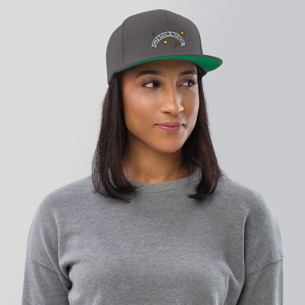 Citation Needed! Snapback Hat