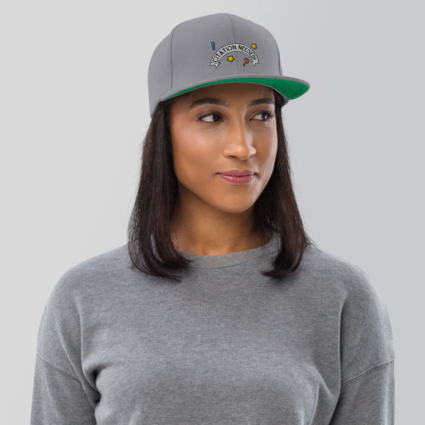 Citation Needed! Snapback Hat