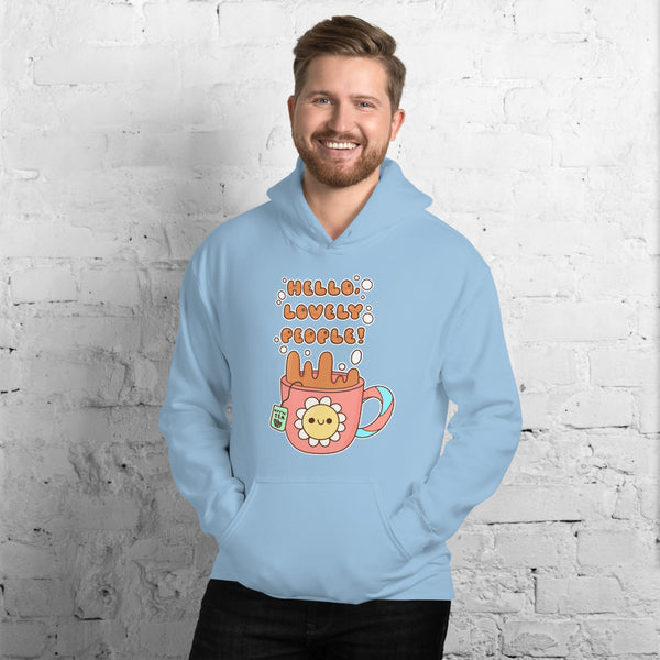 Hello Lovely People Unisex Hoodie