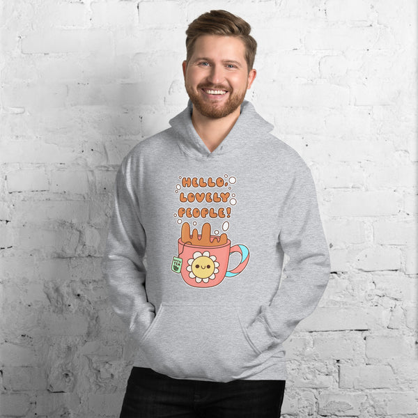 Hello Lovely People Unisex Hoodie